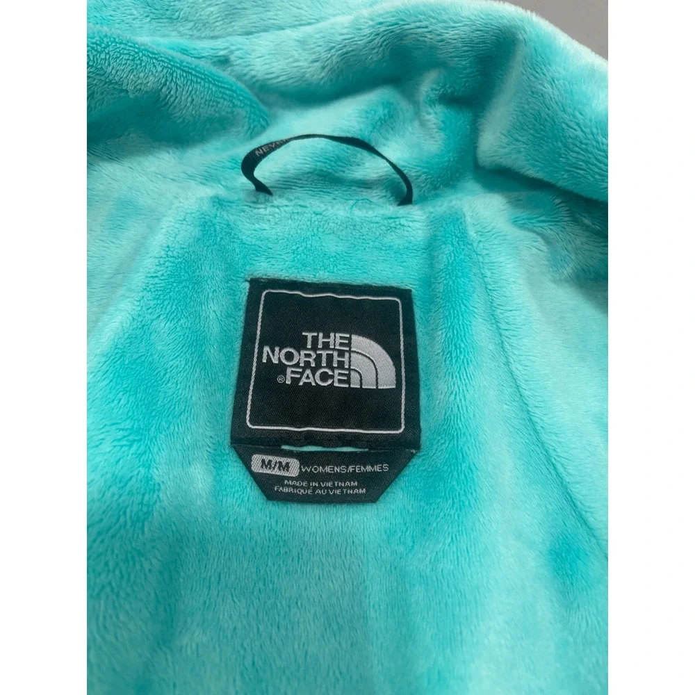 The North Face Shelbe Raschel Softshell Fleece Lined Jacket Teal Green Mens M